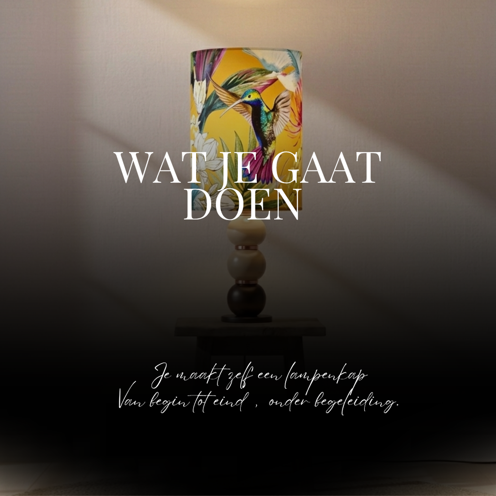 Workshop Lampenkap Maken 12 september 2026