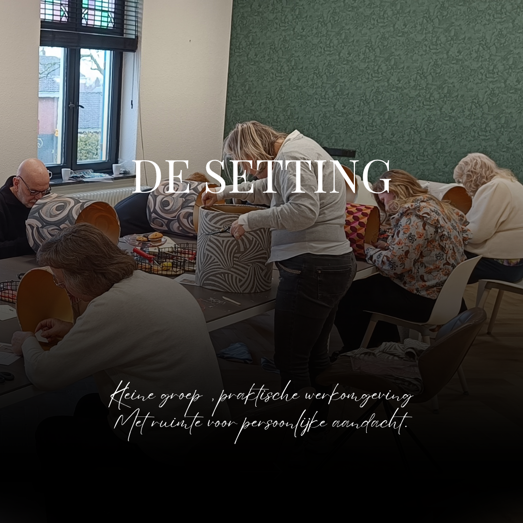 Workshop Lampenkap Maken 26 september 2026